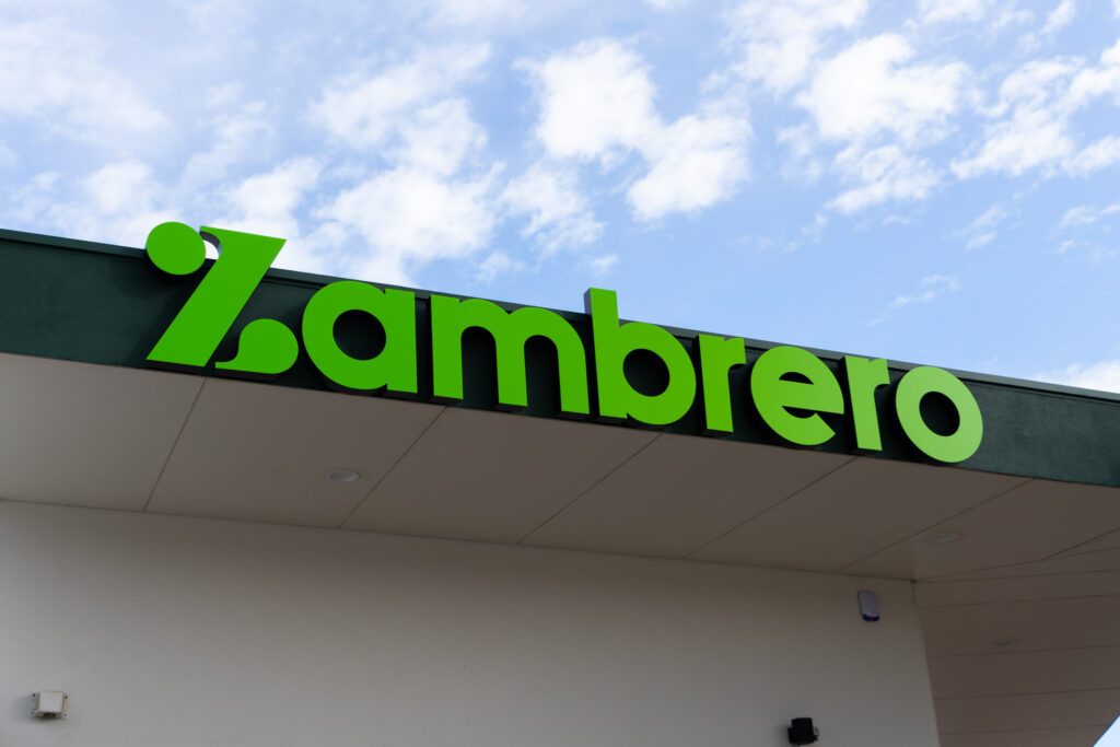 Zambrero restaurant storefront in Perth – commercial photography example