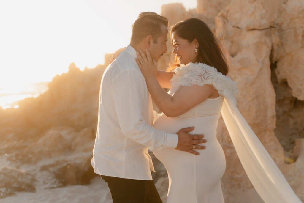 maternity photoshoot in perth trigg beach