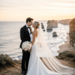 white wedding photography